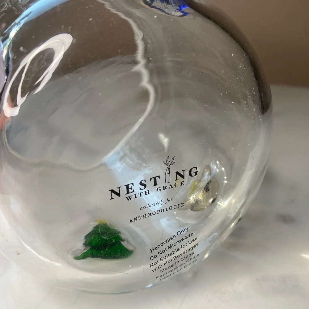 3 RARE Anthropologie Misprint Festive Icon Glasses - Nutcracker/Ballerina Flats - Picture 9 of 11